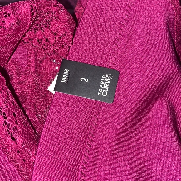 NEW torrid lace thong flirt panties 2X 3X - Picture 5 of 6